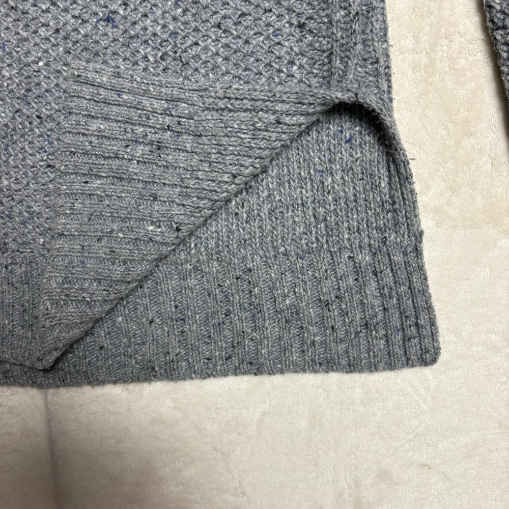Lauren Ralph Lauren Women Turtleneck Sweater Medium Gray Speckled Cozy Winter - Picture 8 of 15
